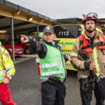 Øver på samarbeid