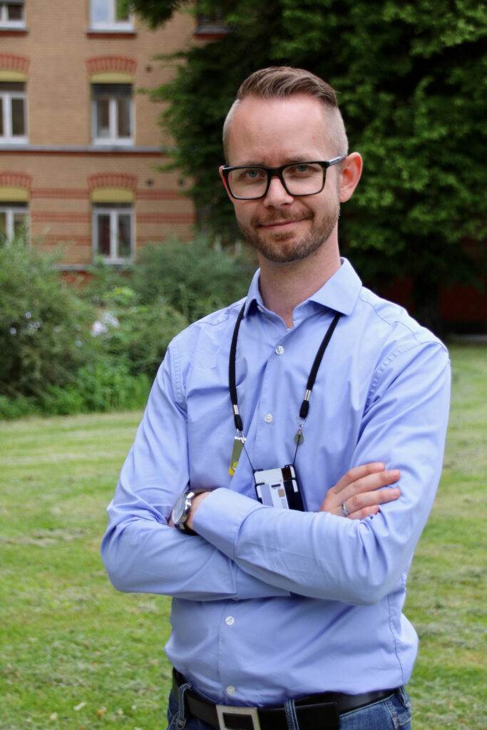 Jørgen Hauge Skogmo er en av initiativtakerne for å få videooverføring implementert i appen «Hjelp 113».