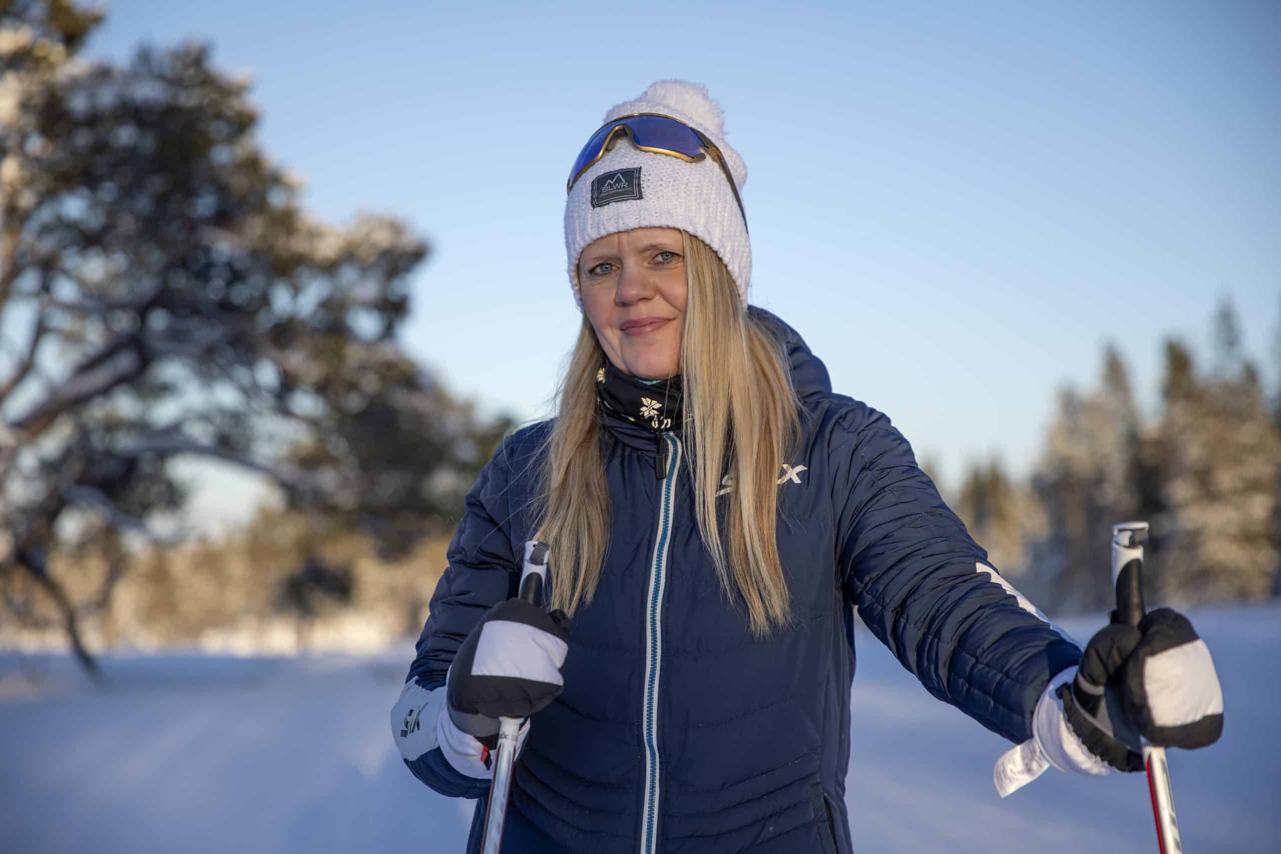 Tove Leknes ble alvorlig skadet på skitur til Elgshøgda. Ulykken skjedde fredag før påske 2019. I januar 2021 var hun tilbake på ulykkesstedet.