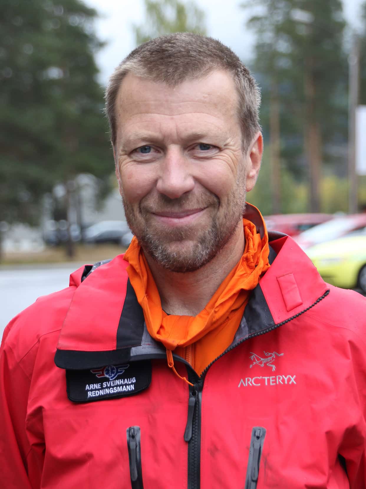 Portret av redningsmann Arne Sveinhaug