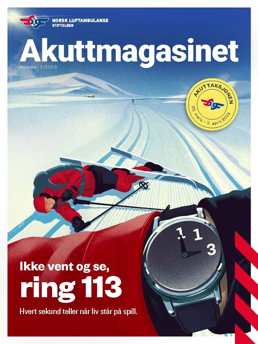 Magasinet Akuttmagasinet er Stiftelsen Norsk Luftambulanses magasin som sendes ut til våre støttemedlemmer og -bedrifter.