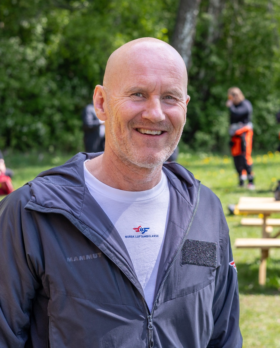 Kjell Otto Fremstad, prosjektleder for HEMS Camp og leder for seksjon for utdanning i Stiftelsen Norsk Luftambulanse. 