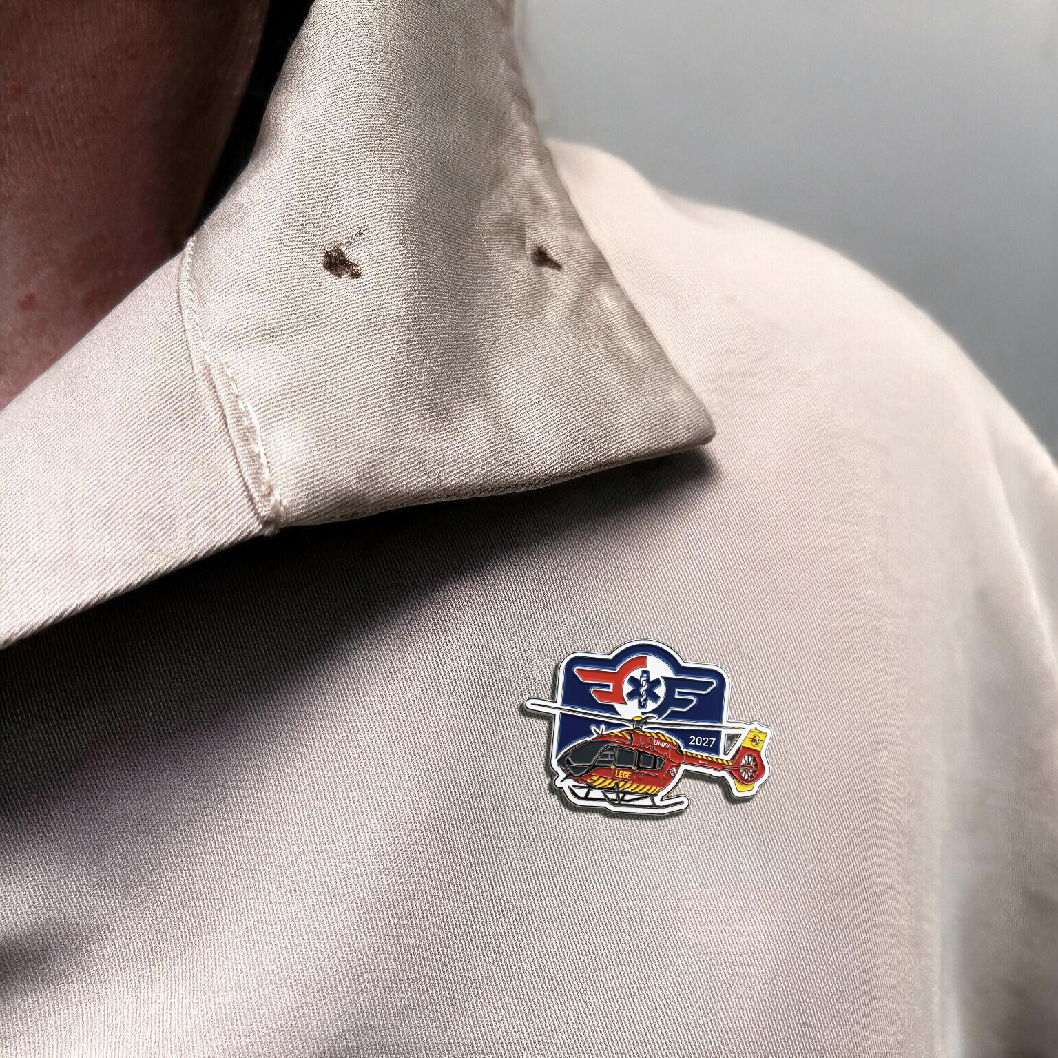 Pin som følger med kalender 2027