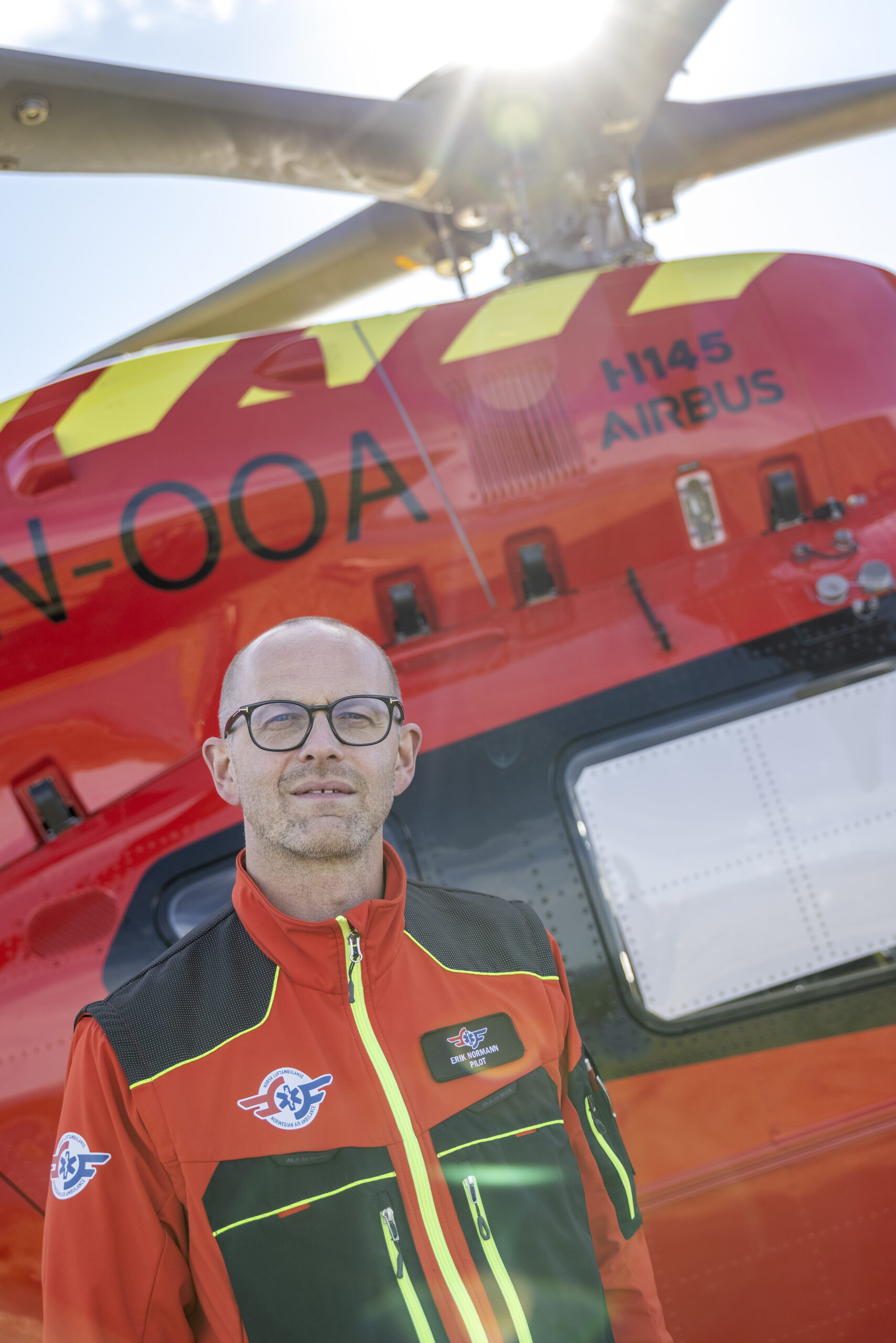 Pilot Erik Normann er fagsjef for flyoperativ utvikling i Stiftelsen Norsk Luftambulanse.