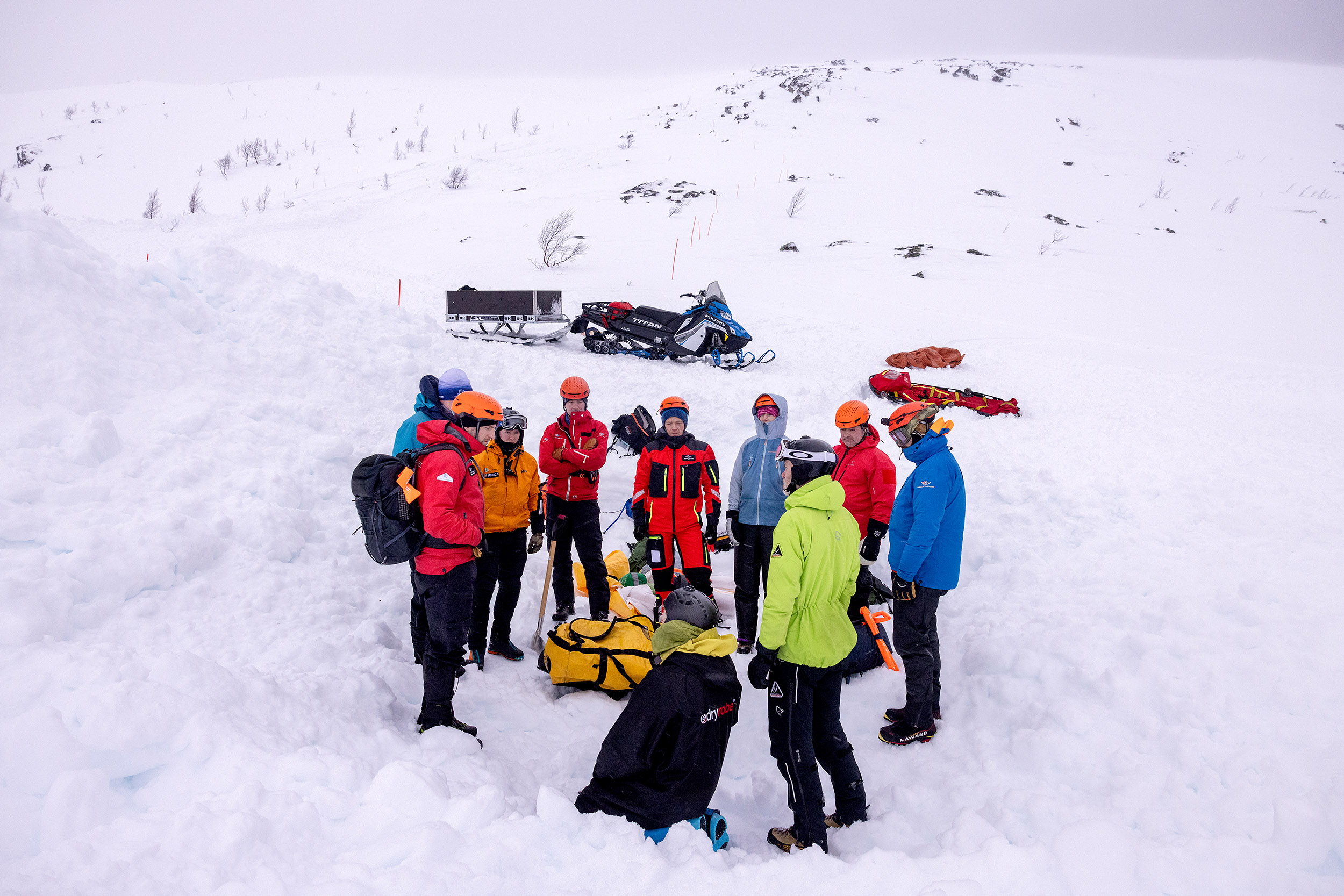 Helikoptercrew trener. HEMS Camp Tromsø 2025.