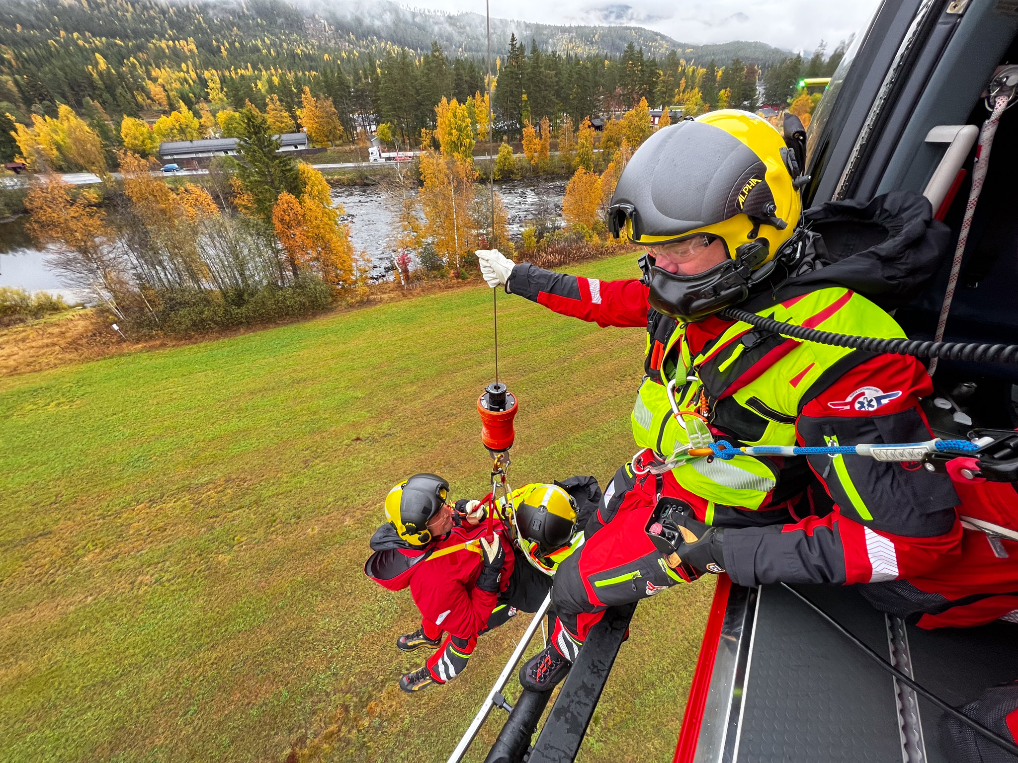 Bilde av øvelse i Tilkomst til pasient-prosjektet.