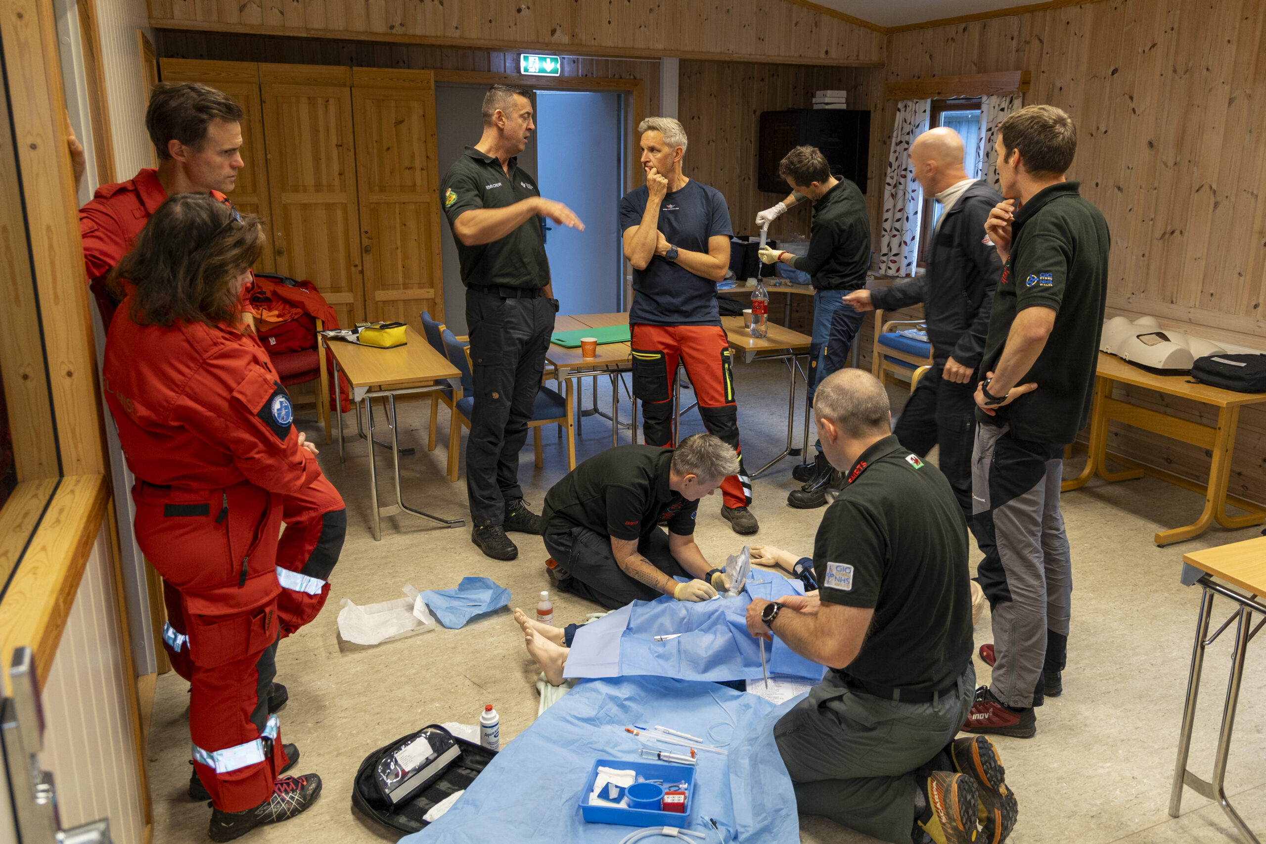 Experience exchange and training. 