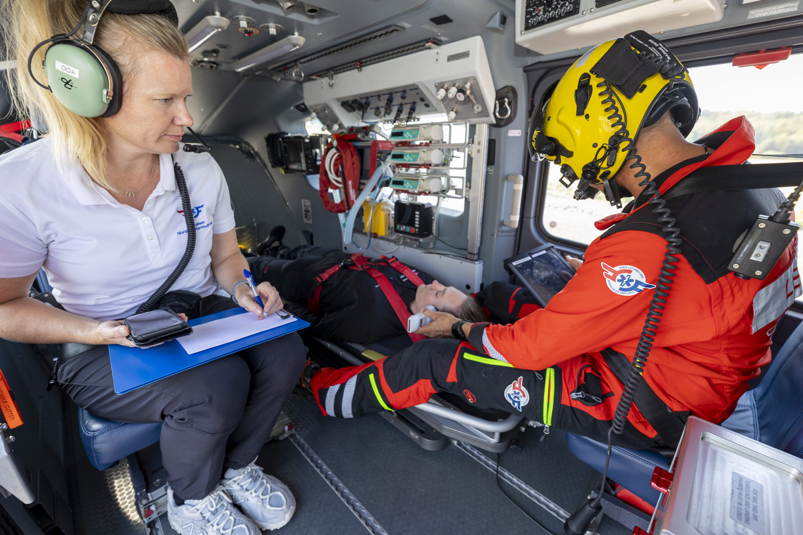 Research on ultrasound as a brain stroke detection tool in the helicopter emergency medical services