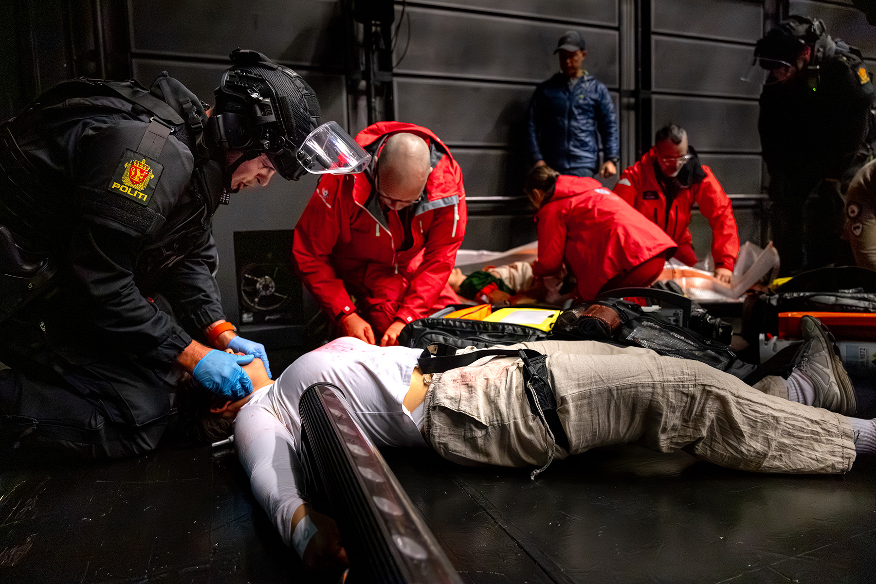 AMOT-øvelse på Trøndelag Teater