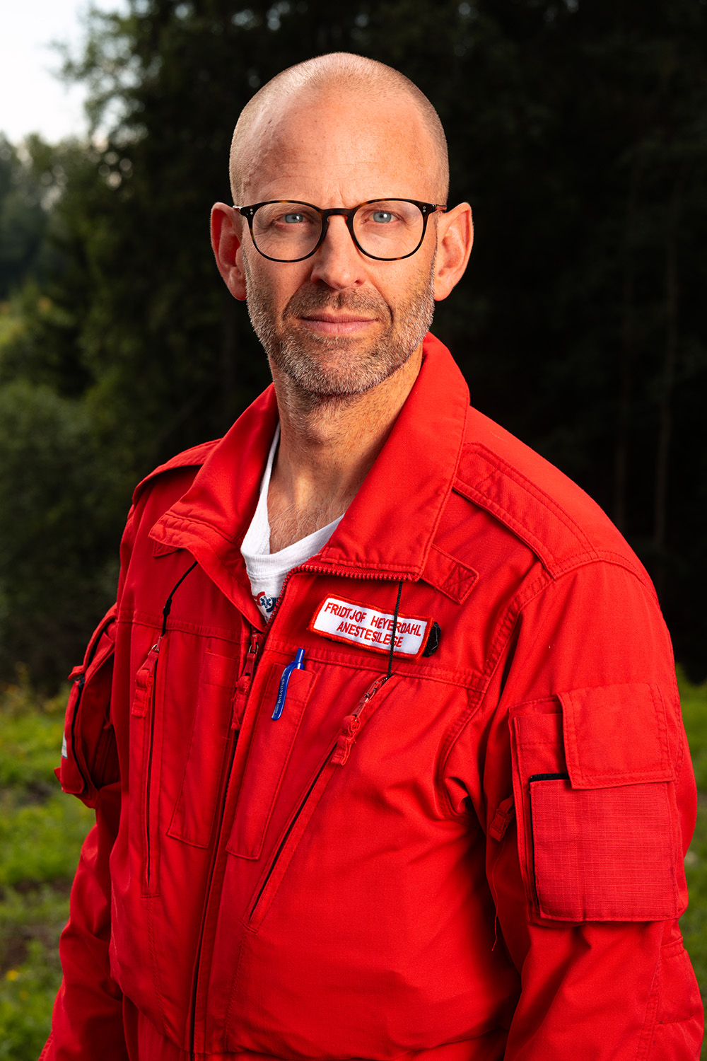 Portrett av Fridtjof Heyerdahl