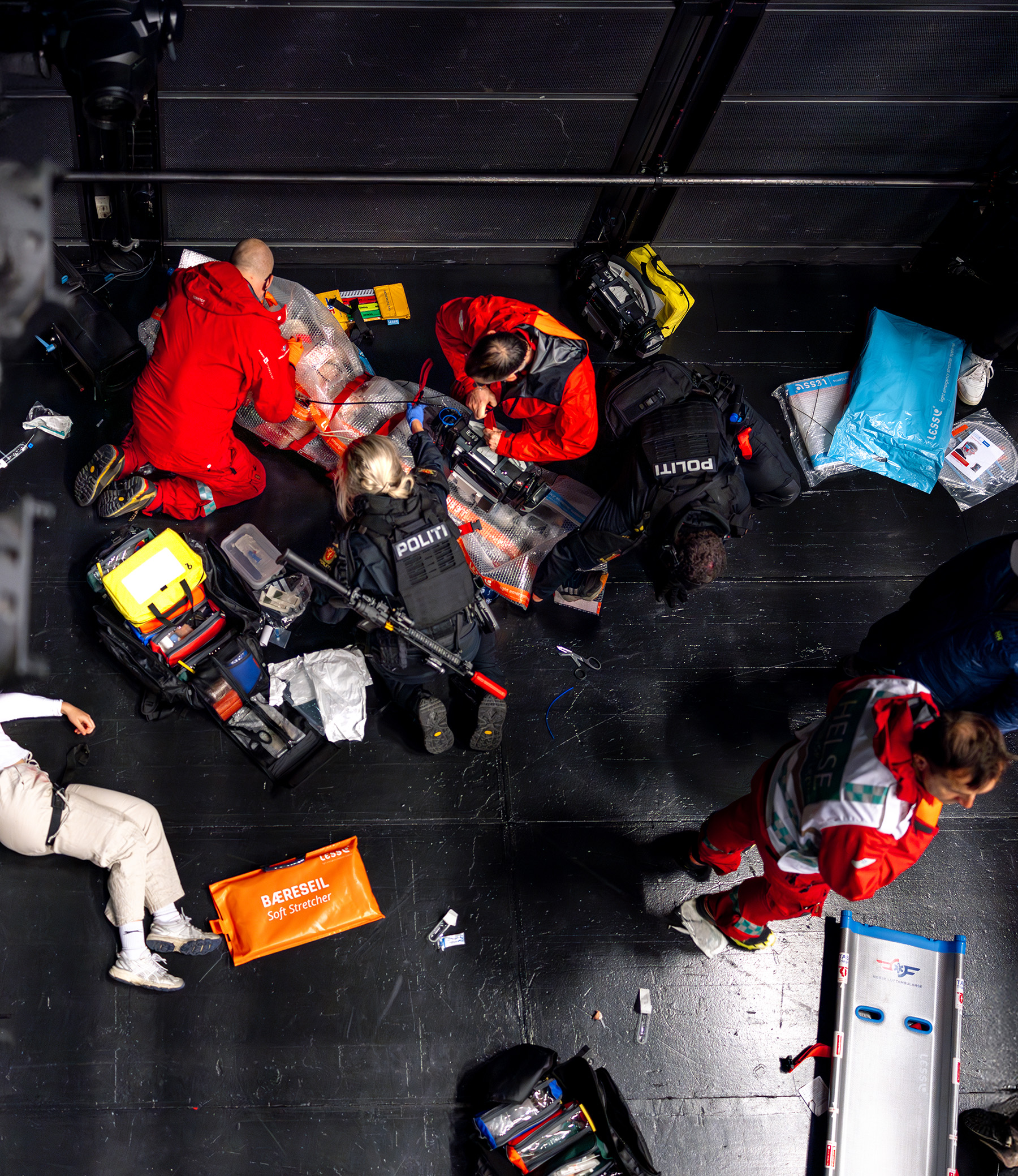 Oversiktsbilde av AMOT-øvelse