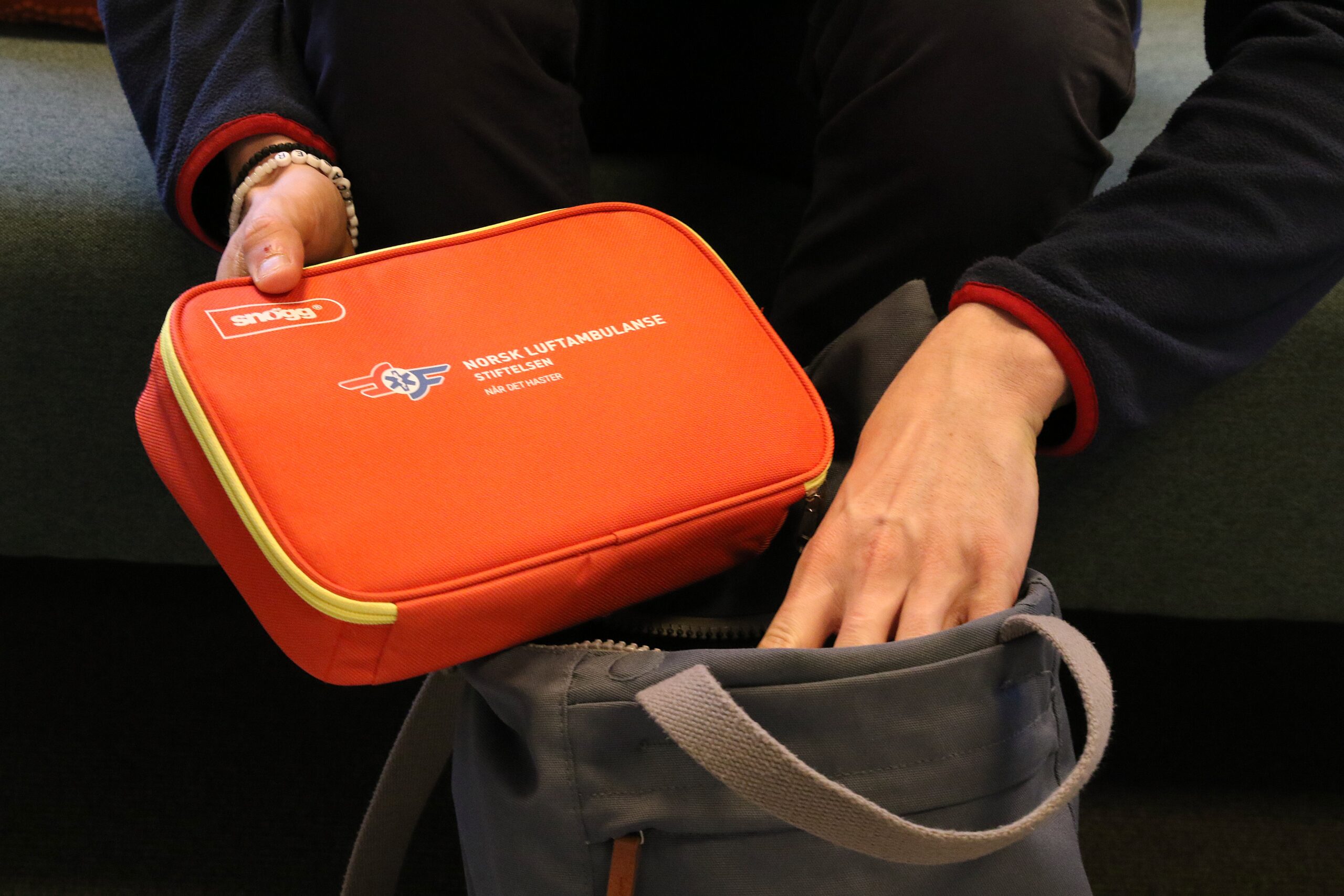 "Når det haster" Førstehjelpspakke