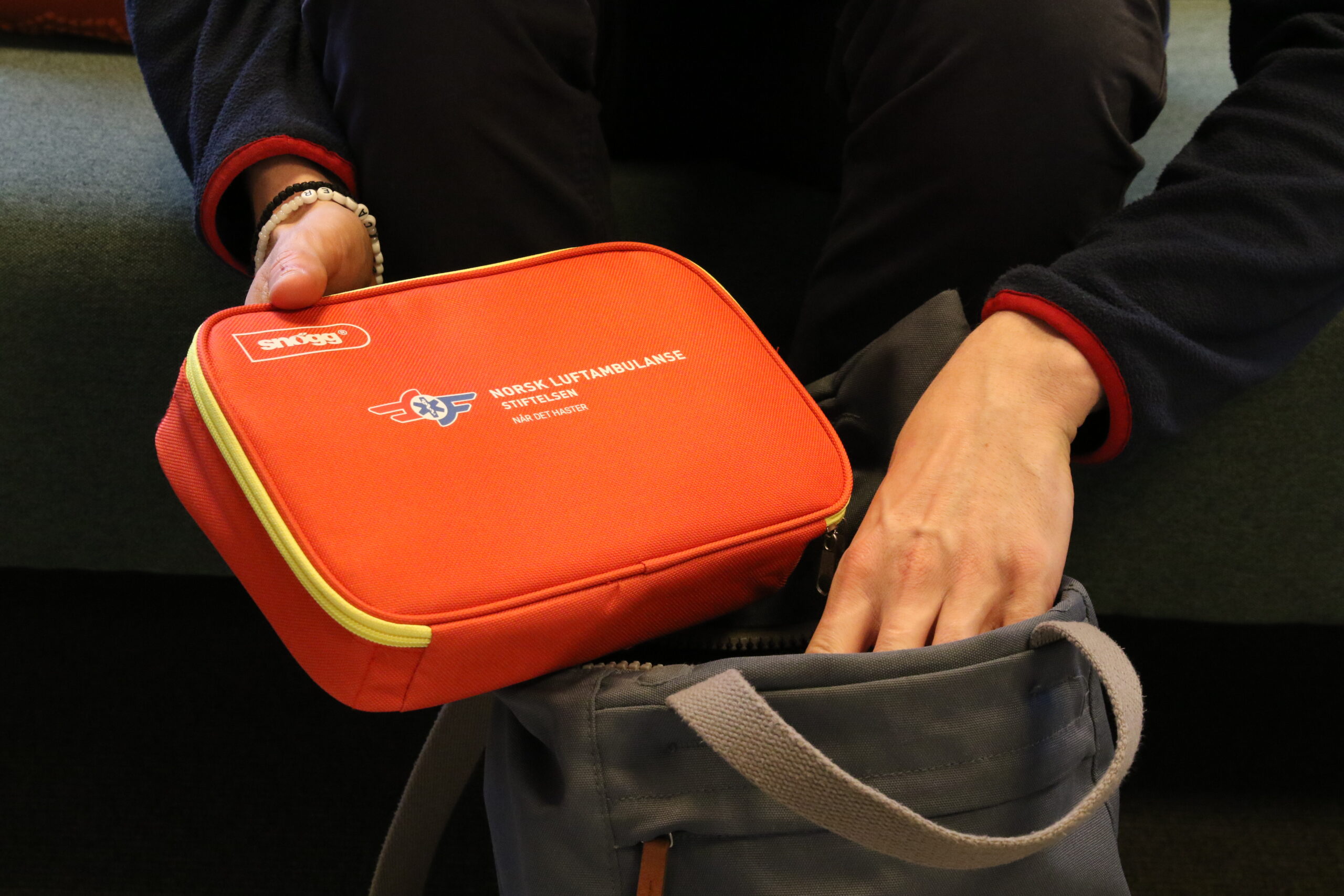 "Når det haster" Førstehjelpspakke