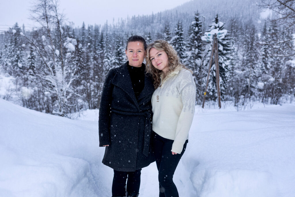 Alexandra og Tina