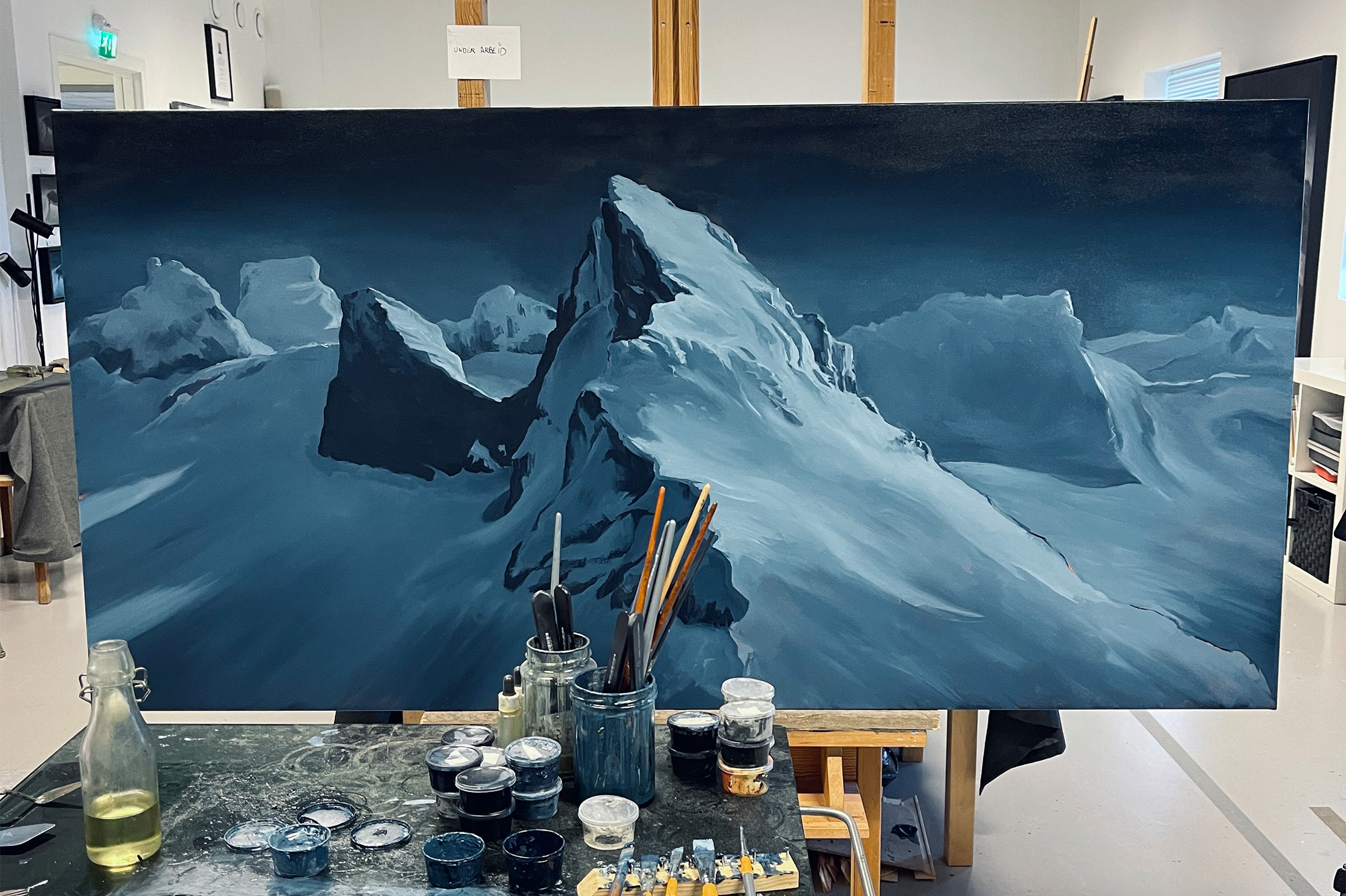 Maleri av Torkild Iversen 