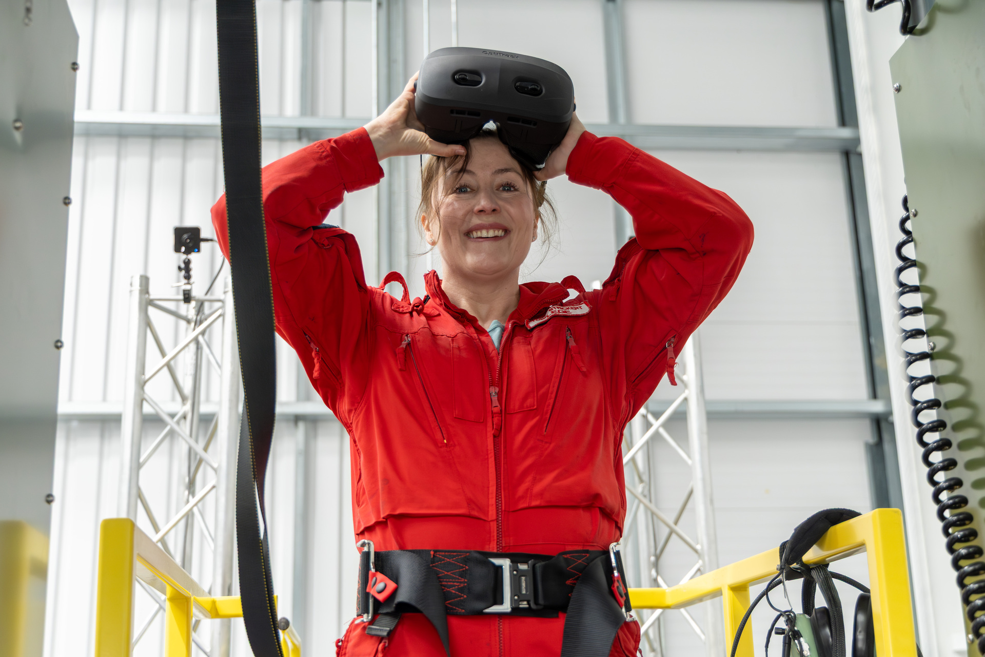 The simulator allows room for error, which makes learning safe and constructive, she says.