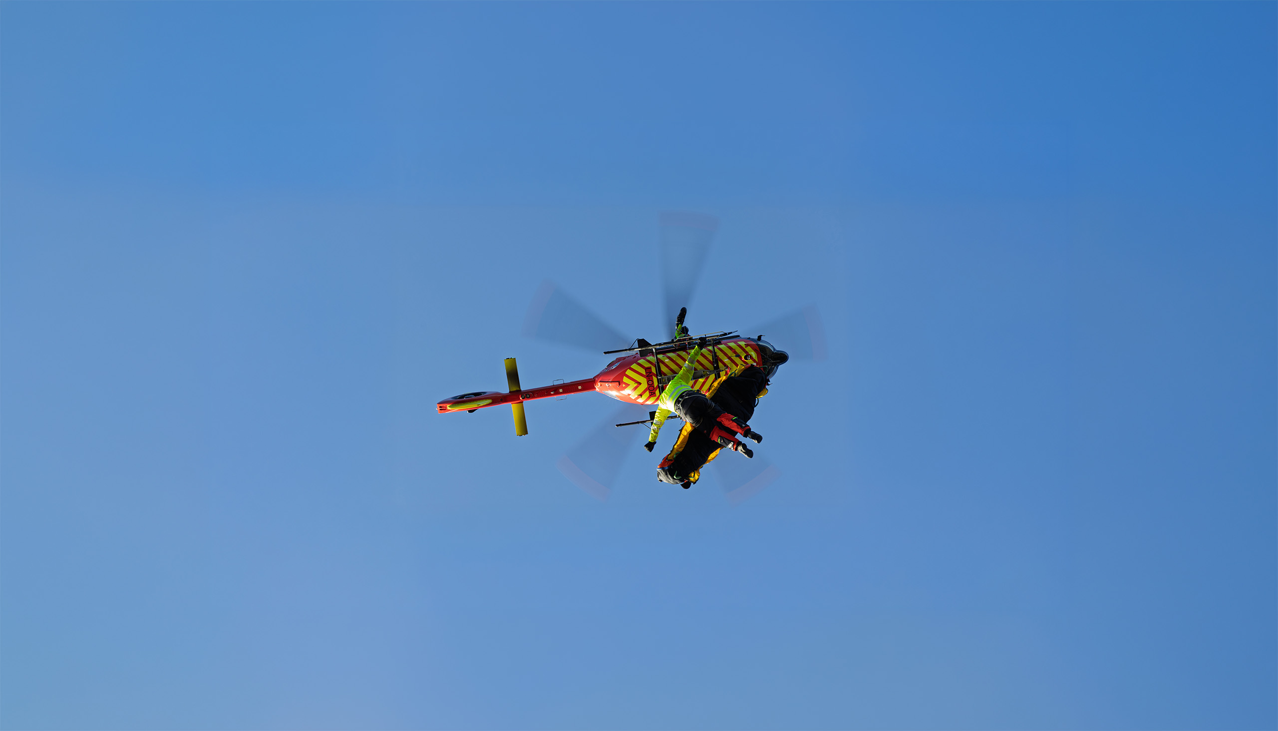 Helikopter og heis