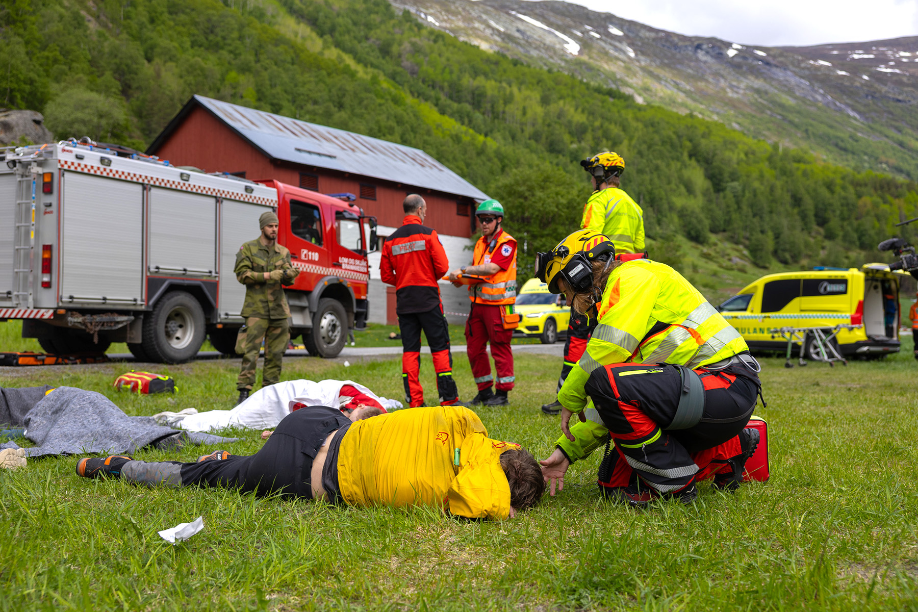 Behandling av skadde