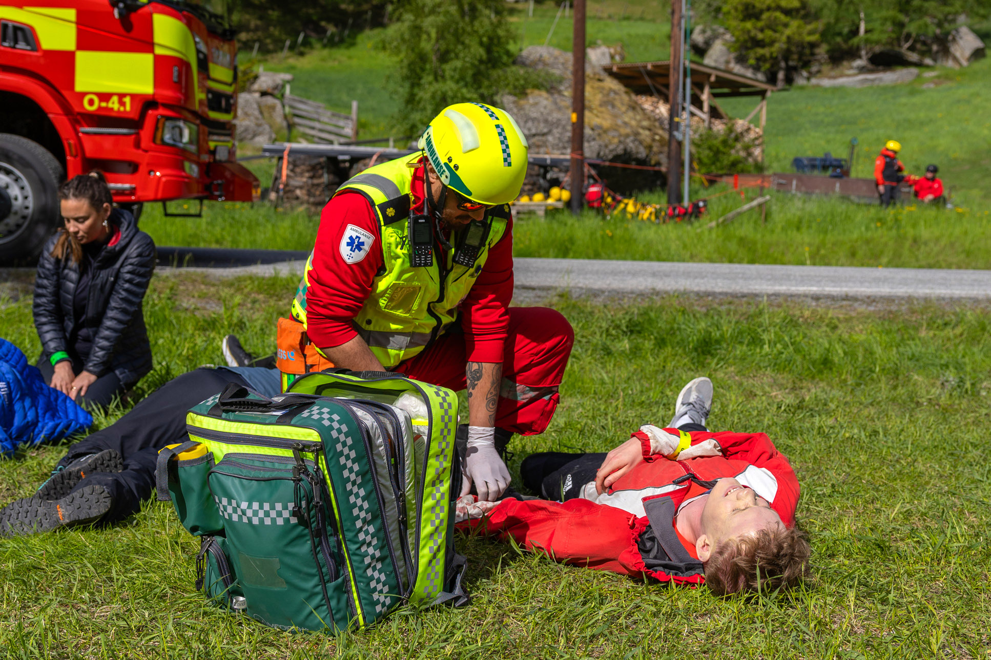Behandling av skadde