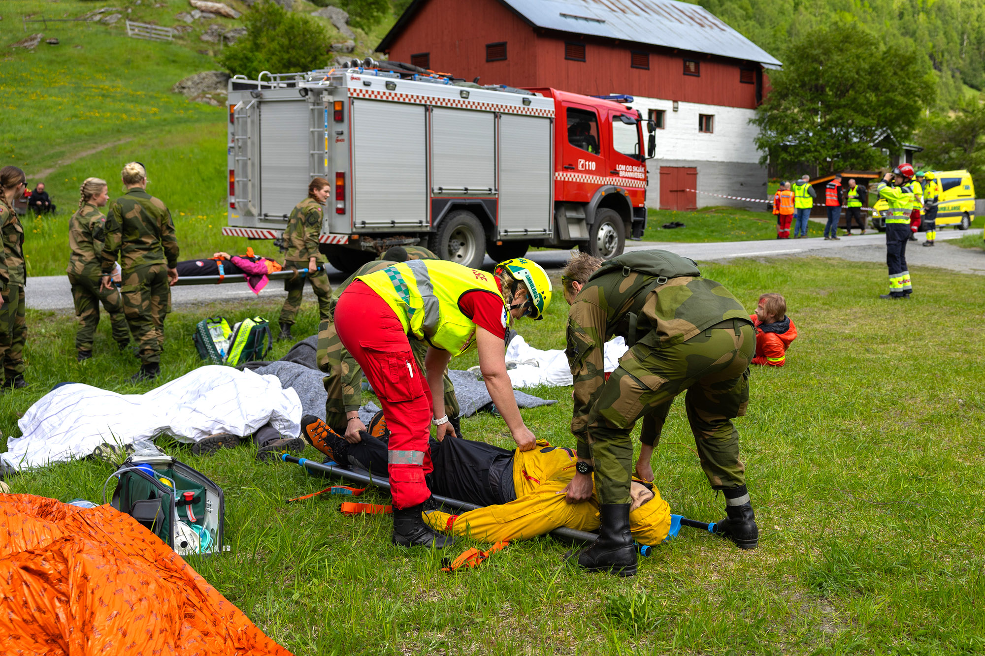 Behandling av skadde